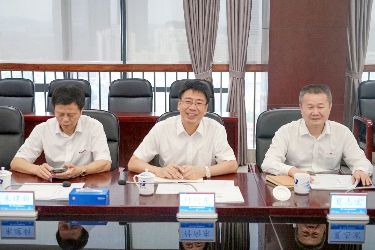 金年会金字招牌智能董事长付向东率队拜访广东水电二局，深化合作共谋发展