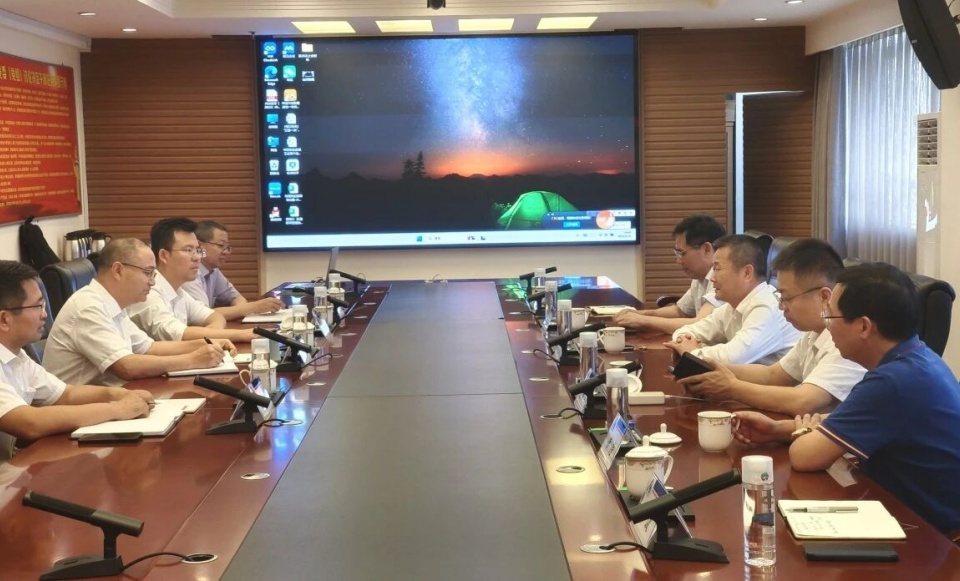 金年会金字招牌智能与中国六冶深化合作，达成共识