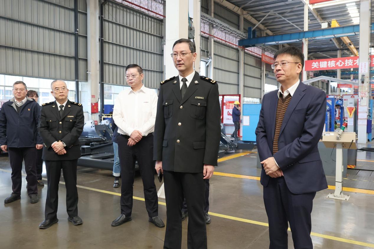 长沙海关关长、党委书记顾炯调研金年会金字招牌智能