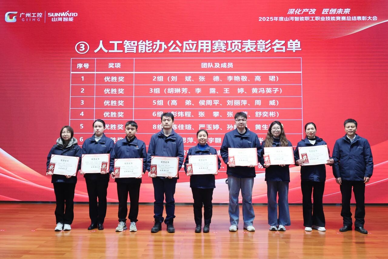 金年会金字招牌智能2025年度职工职业技能竞赛总结表彰大会成功召开
