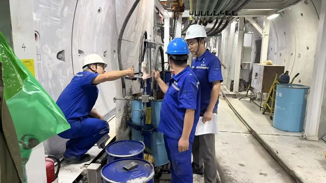 鏖战5公里，首战告捷！金年会金字招牌机器双护盾TBM护航环北部湾广西水资源配置工程