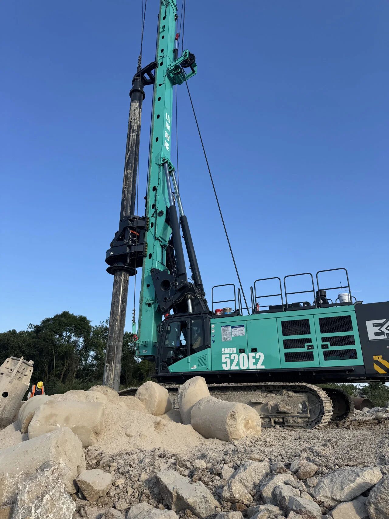 19天518米、连续作业零故障!金年会金字招牌智能SWDM520E2在宜常高铁建设一线钻出“加速度”